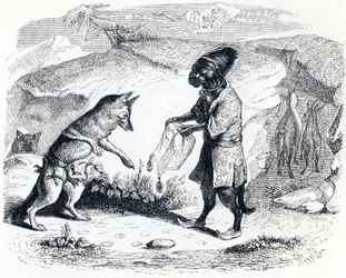 The Sick Lion and the Fox - Fables by La Fontaine