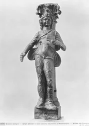 Attis Leaning Back Against a Column, Hellenistic Period