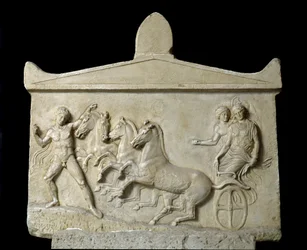 Greek Art: Relief Dedicated to Hermes and the Nymphs