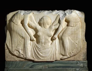 The birth of Aphrodite - Marble relief