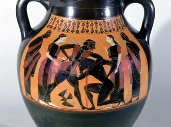 Theseus Fighting the Minotaur (detail)