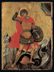 Icon of St George Slaying the Dragon