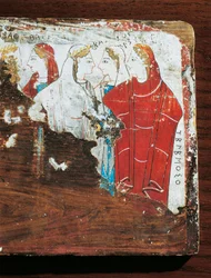 Votive Tablet Depicting Group of Women, from Corinth