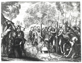 The Death of some Jesuit Fathers in Nouvelle-France, from 