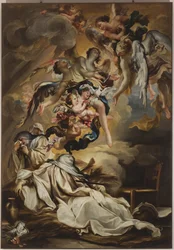 Death of Saint Scholastica, c.1700
