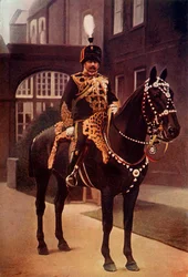 Colonel of the 10th Hussars. H.R.H. The Prince of Wales, 1900