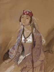 Portrait of Countess Marta Sologashvili, Princess Eristavi