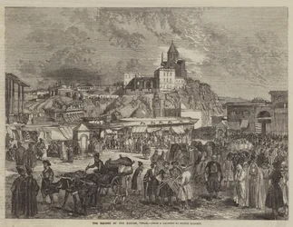 The Square of the Bazaar, Tiflis