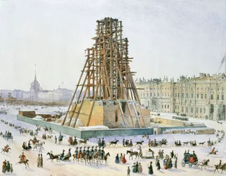 The Alexander Column in Scaffolds