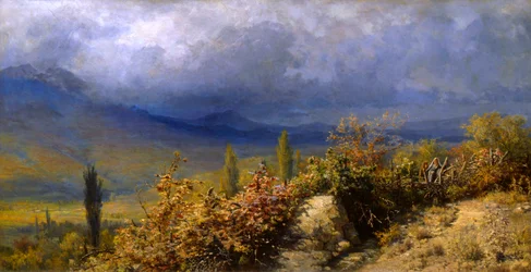 Autumn View of the Crimea