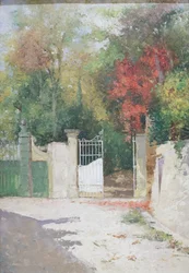 Gates of Villa Pucci in Florence