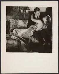 Man and Woman Embracing