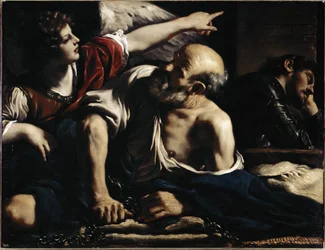 Saint Peter liberated by an angel