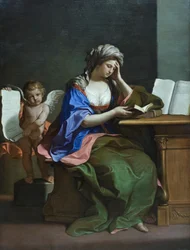 The Samian Sibyl with a Putto