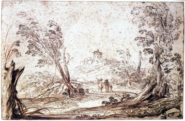 Landscape, 17th century