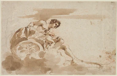 Venus and Cupid in a Chariot, 1615-1617