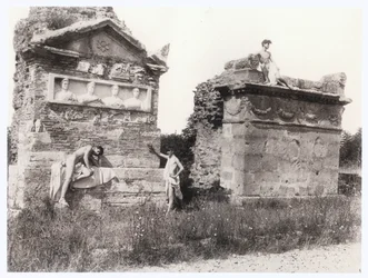 Boys Among Tombs