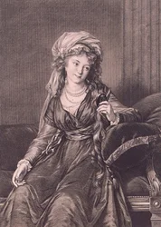 Portrait of Countess Yekaterina Skavronskaya, née von Engelhardt, 1791