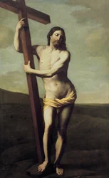 Risen Christ Embracing the Cross