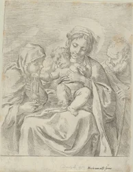 The Holy Family with Saint Clare