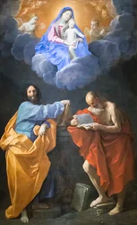 Virgin in Glory with Saints Thomas and Jerome