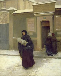 Leaving the Maternity Hospital