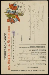 Autograph Postcard to Jean Mollet, July 31, 1915