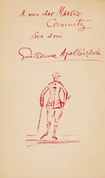 Inscription to Maurice Cremnitz from 