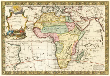 1732 Map of Africa