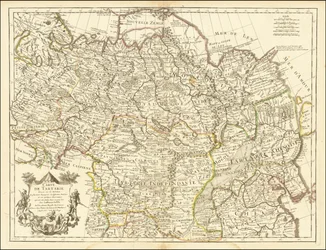 1706 Map - Map of Tartary