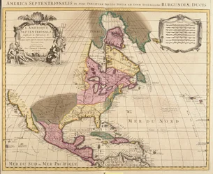 Map of North America