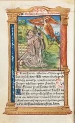 Printed Book of Hours (Use of Rome): St. Francis of Assisi