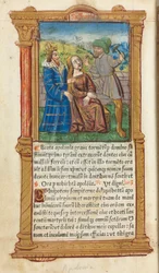 Printed Book of Hours (Use of Rome): fol. 111v, St. Apollonia