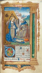 Printed Book of Hours Use of Rome: The Nativity