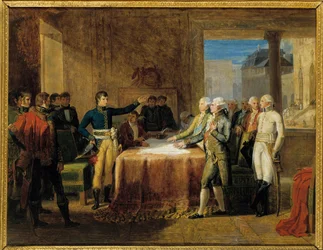 Signature of the Preliminaries of the Peace of Leoben
