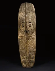 Oval East Sepik Shield, Wogamusin or April River