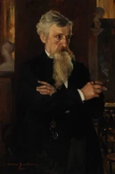 Portrait of August Schauman, Journalist