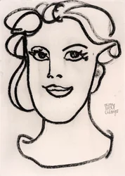Minimalist Female Portrait
