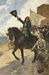 Magnus Stenbock in the Battle of Helsingborg