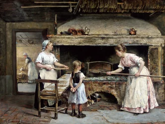 Inside a Bakery