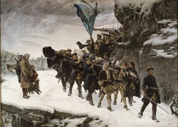 Bringing Home the Body of King Charles XII of Sweden