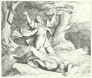 Alexis, Friend of Martin Luther, After He is Struck by Lightning During Their Travels, 1505