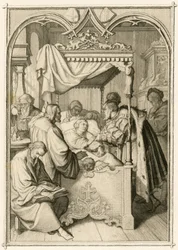 Martin Luther is Very Ill, the Elector Johann Friedrich