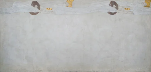 Beethoven Frieze: The Longing for Happiness - Panel 2, Left Long Wall