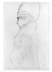 Lady with a Tall Hat, c.1917