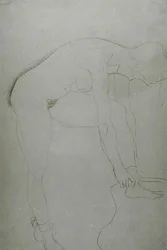 Standing Nude with Raised Legs, c.1907