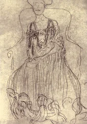 Study for the Painting Portrait of Adele Bloch-Bauer I