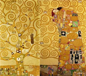 The Stoclet Frieze (detail)