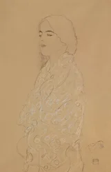 Woman with a White Shawl
