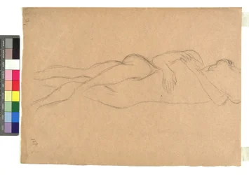 Two Reclining Nudes in Embrace